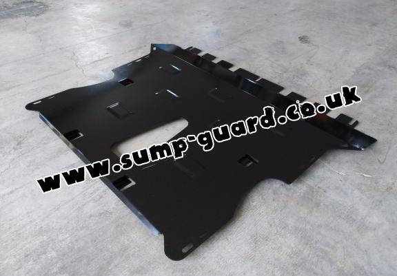 Steel sump guard for Vauxhall Astra K