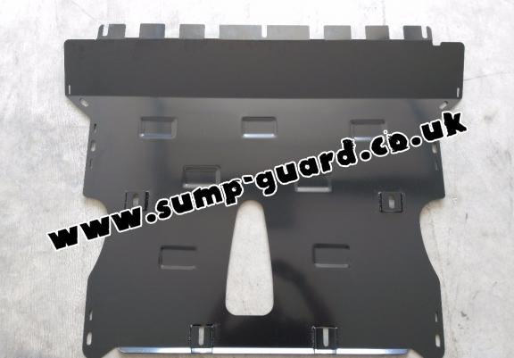 Steel sump guard for Vauxhall Astra K