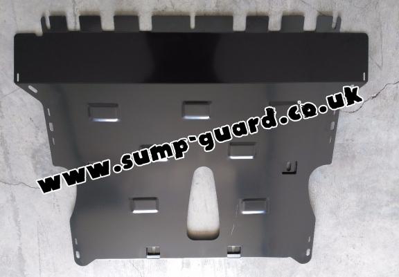 Steel sump guard for Vauxhall Astra K