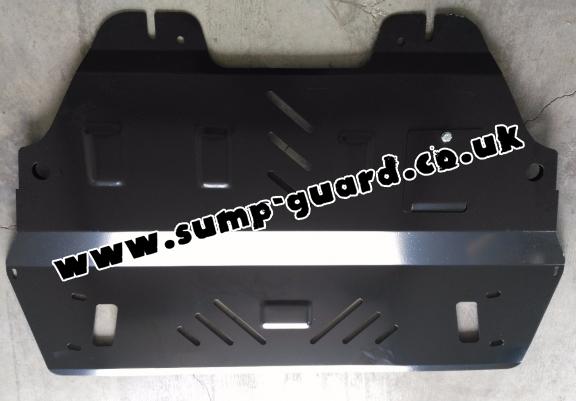 Steel sump guard for Peugeot 308