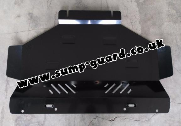 Steel sump guard for Subaru Forester 3