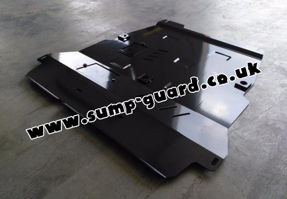 Steel sump guard for Fiat Sedici