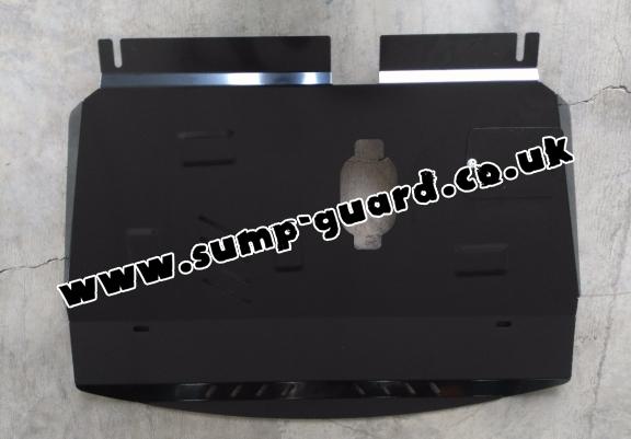 Steel sump guard for Toyota Yaris 