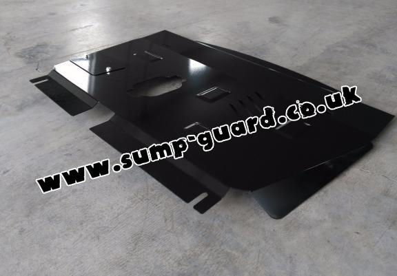 Steel sump guard for Toyota Yaris 