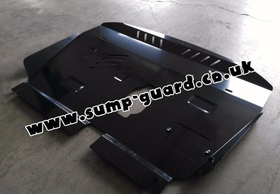 Steel sump guard for Toyota Yaris 