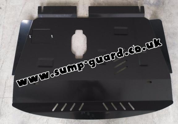 Steel sump guard for Toyota Yaris 