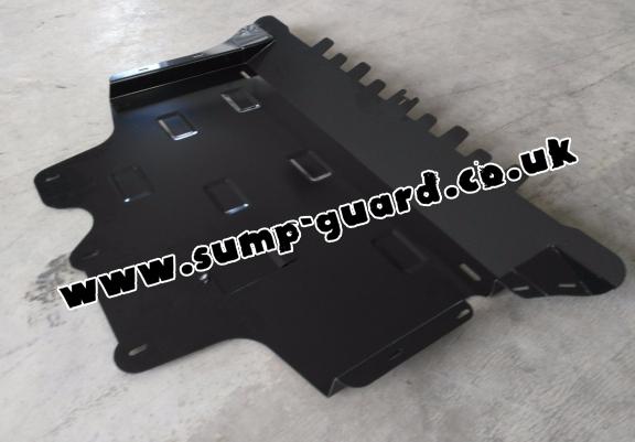 Steel sump guard for Skoda Kodiaq