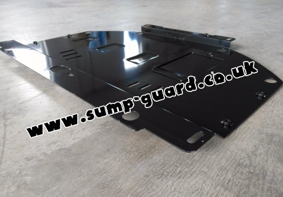 Steel sump guard for VW Passat B5