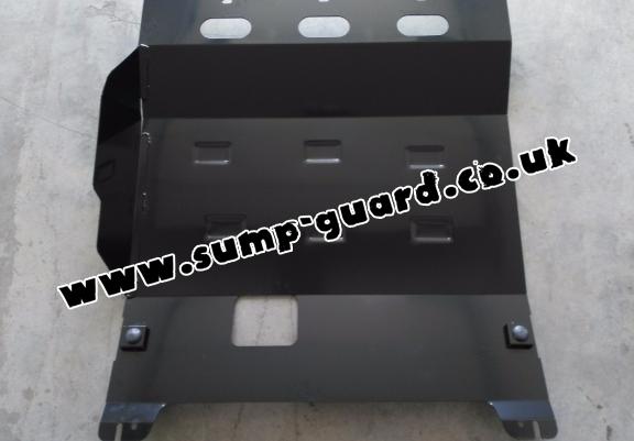 Steel sump guard for Fiat Ducato