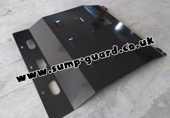 Steel sump guard for Fiat Ducato