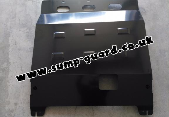 Steel sump guard for Peugeot Boxer