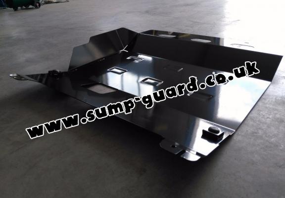 Steel sump guard for Fiat Ducato