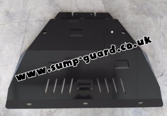 Steel sump guard for the protection of the engine and the gearbox for Citroen Xsara Picasso