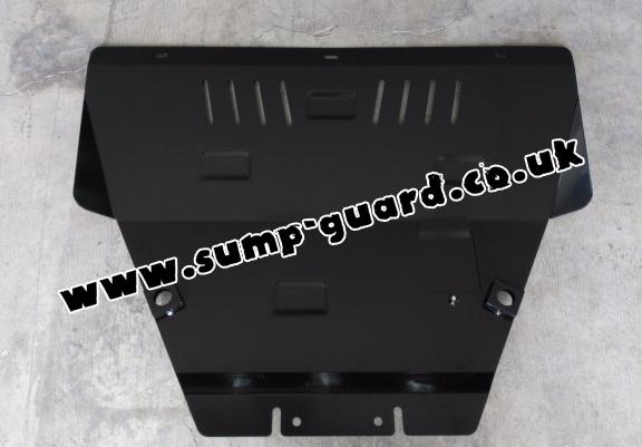 Steel sump guard for Peugeot 306