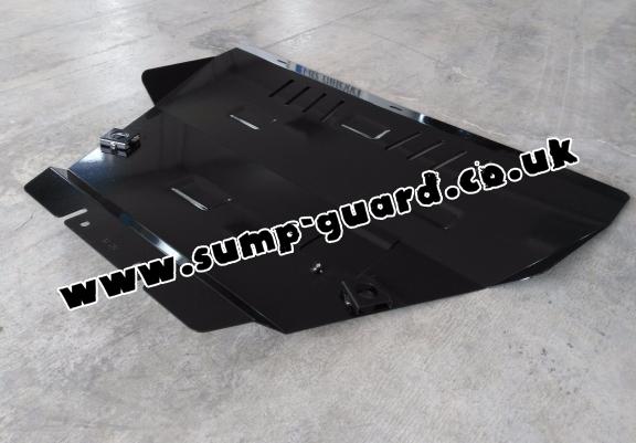 Steel sump guard for Peugeot Partner