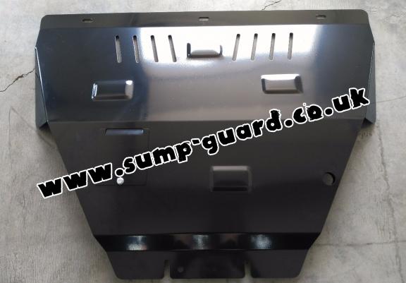 Steel sump guard for Peugeot 306