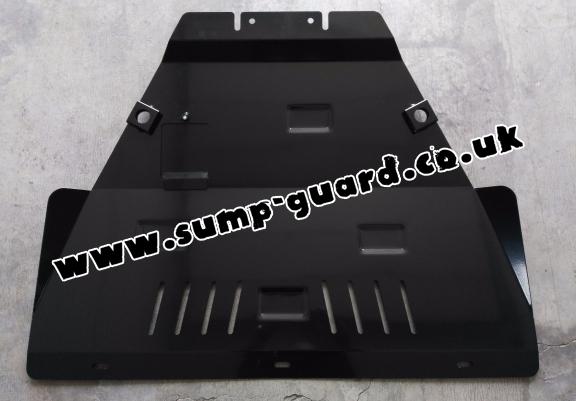 Steel sump guard for Peugeot 306