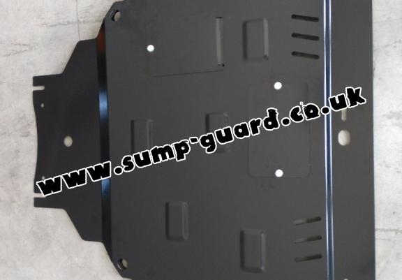 Steel sump guard for Volvo V50