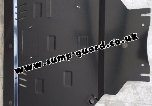 Steel sump guard for Volvo C30