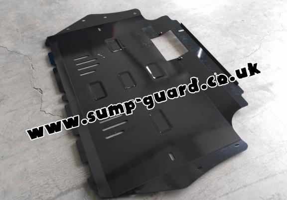 Steel sump guard for the protection of the engine and the gearbox for Seat Altea