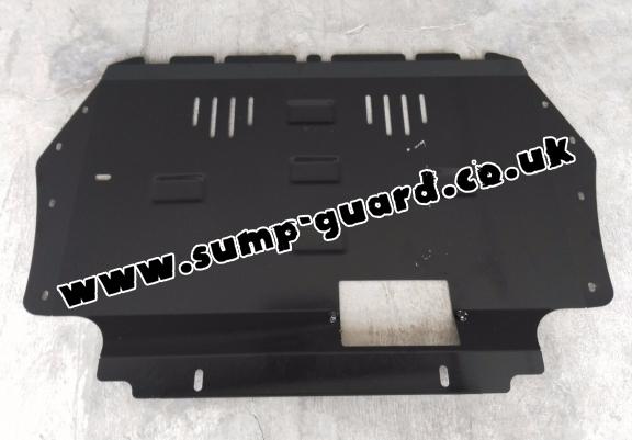 Steel sump guard for VW Golf 6