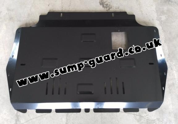 Steel sump guard for VW Jetta