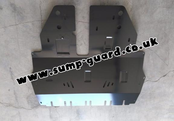 Steel sump guard for VW Polo