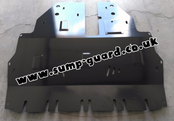 Steel sump guard for VW Polo