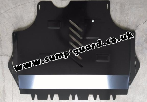 Steel sump guard for Skoda Yeti