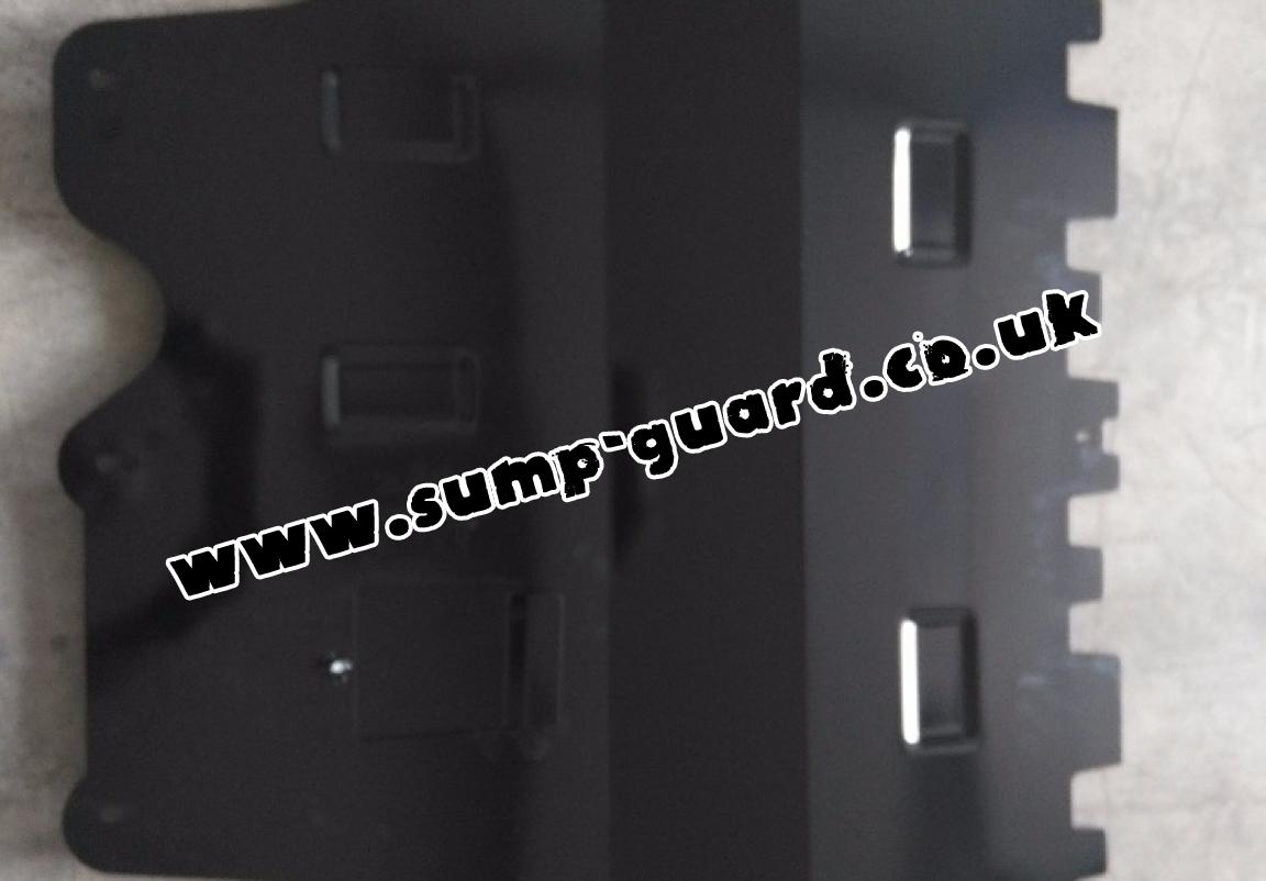 Steel sump guard for the protection of the engine and the gearbox for Skoda Octavia 3
