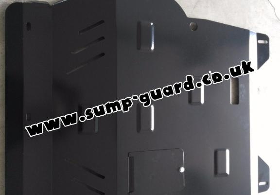 Steel sump guard for VW Bora