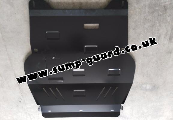 Steel sump guard for Skoda Octavia 1