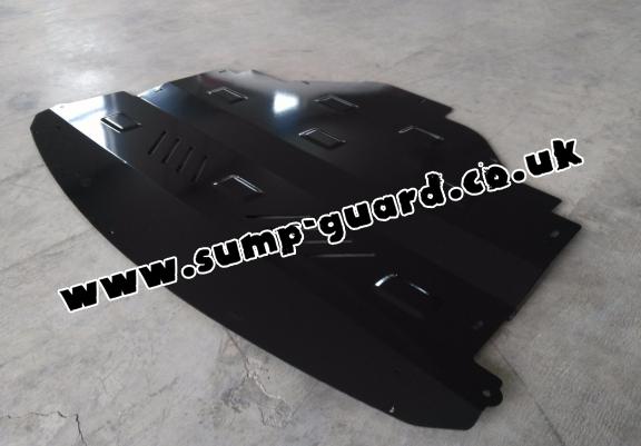 Steel sump guard for Nissan Interstar