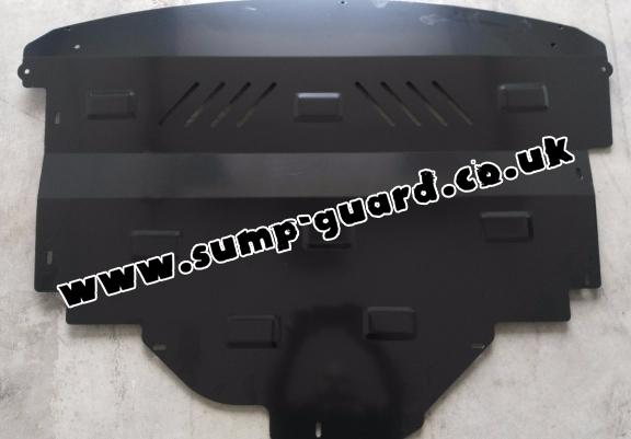 Steel sump guard for Nissan NV400