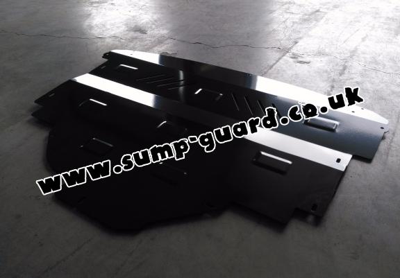 Steel sump guard for Nissan NV400