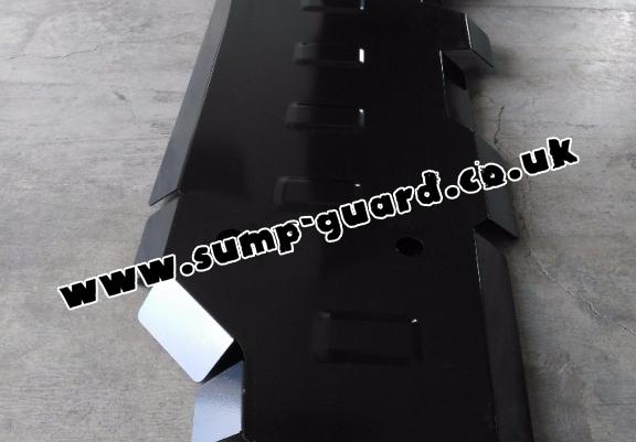 Steel fuel tank guard for Evo Cross 4