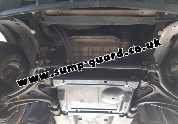 Steel sump guard for Mercedes ML W163