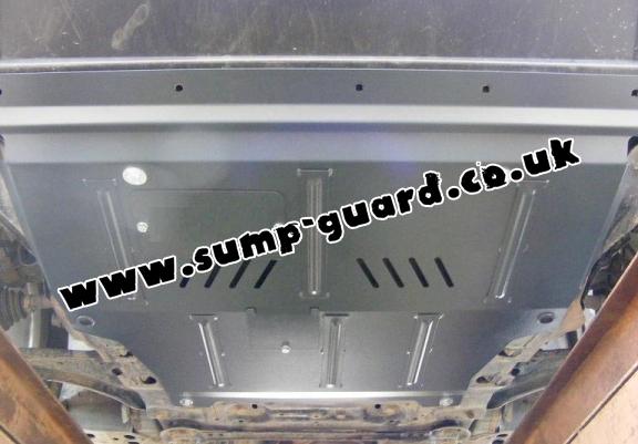 Steel sump guard for Renault Koleos