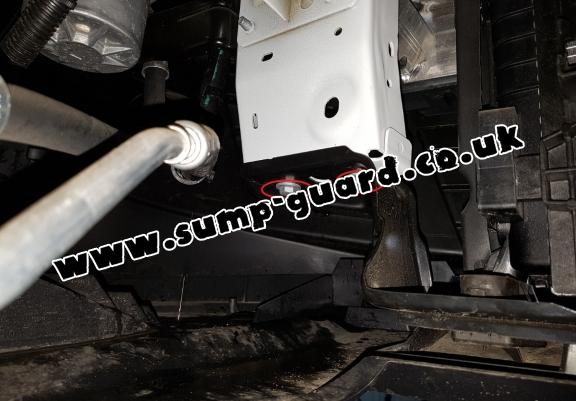 Steel sump guard for Peugeot Expert Panel Van