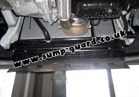 Steel sump guard for Peugeot Partner