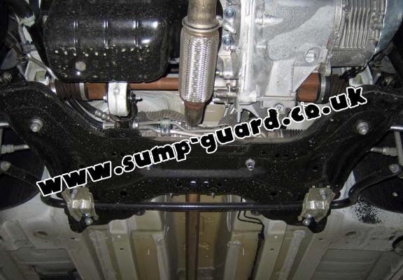 Steel sump guard for Peugeot Partner