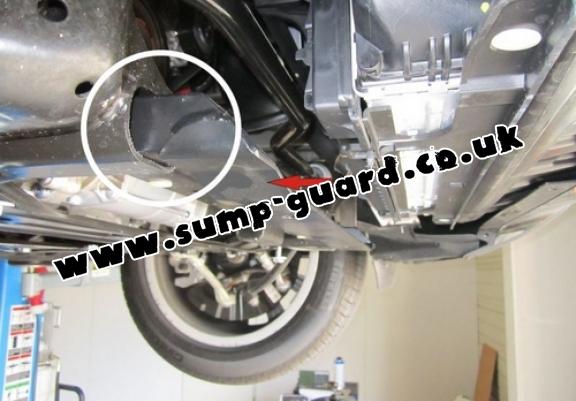 Steel sump guard for BMW X3 - F25