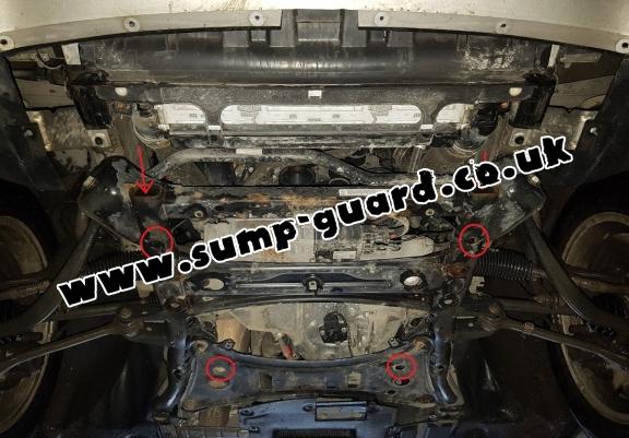 Steel sump guard for BMW X3 - F25