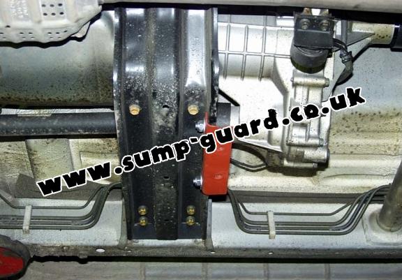 Steel gearbox guard for Chevrolet Tracker