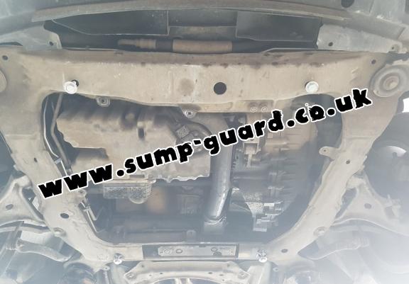 Steel sump guard for Volvo S80