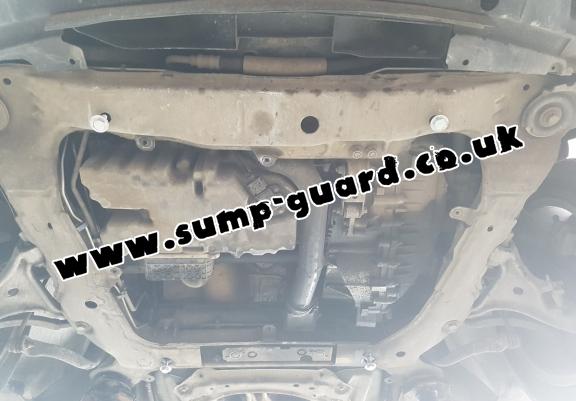 Steel sump guard for Volvo V70