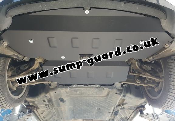 Steel sump guard for Mercedes C-Class W205