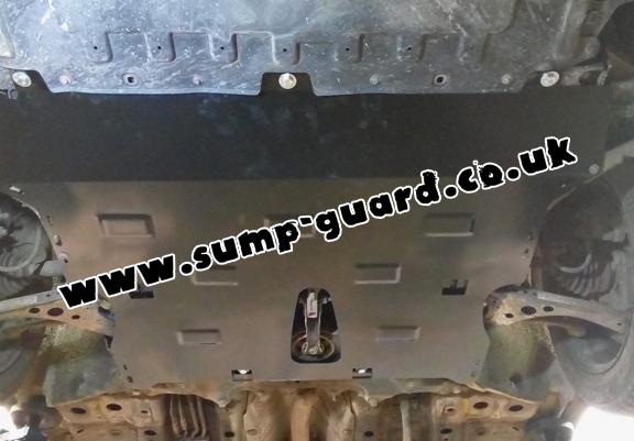 Steel sump guard for Vauxhall Astra K