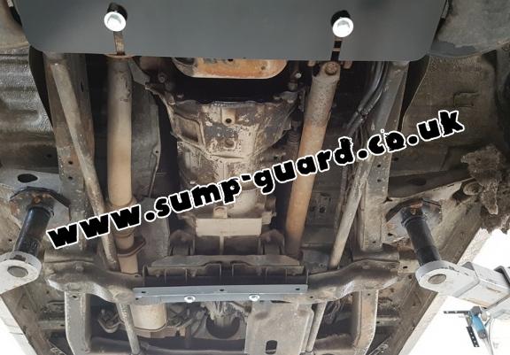 Steel gearbox guard for Mitsubishi Shogun 3 (V60, V70)