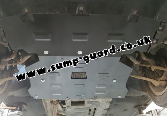 Steel sump guard for BMW Seria 1 E81;E87